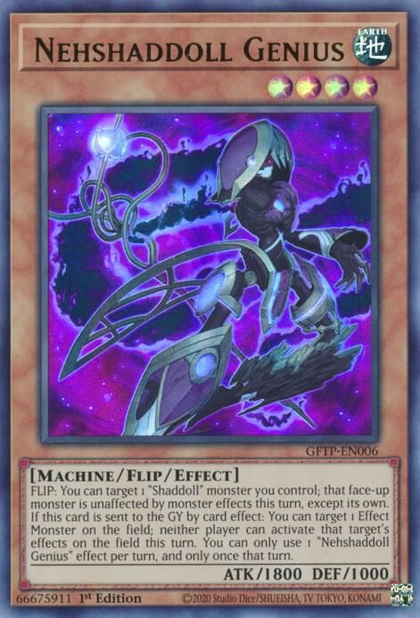SJF Nehshaddoll Genius - Ghosts From the Past (GFTP) Ultra Rare
