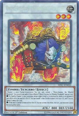 Oboro-Guruma, the Wheeled Mayakashi - Hidden Summoners (HISU) Secret Rare