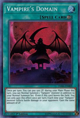 Vampire's Domain - Dark Saviors (DASA) Secret Rare