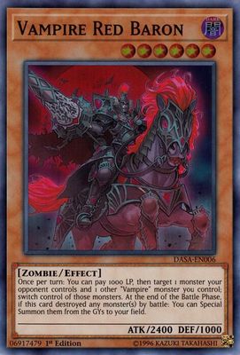 Vampire Red Baron - Dark Saviors (DASA) Super Rare