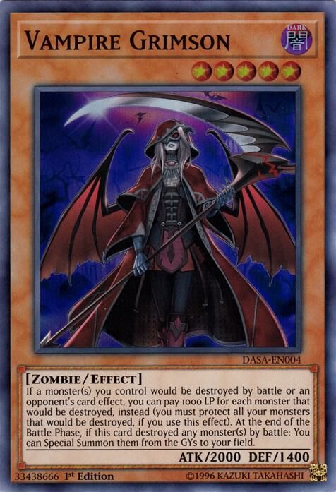 Vampire Grimson - Dark Saviors (DASA) Super Rare