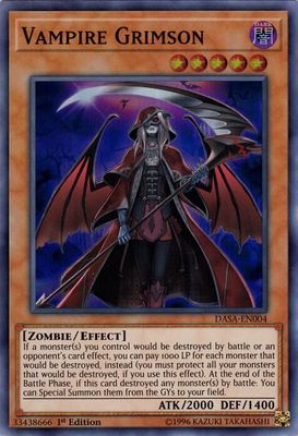 Vampire Grimson - Dark Saviors (DASA) Super Rare