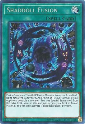 SJF Shaddoll Fusion - Shadows in Valhalla (SHVA) Secret Rare
