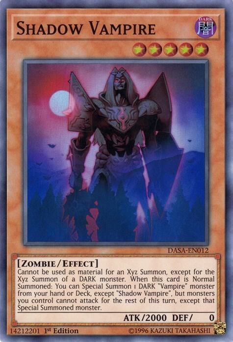 Shadow Vampire - Dark Saviors (DASA) Super Rare