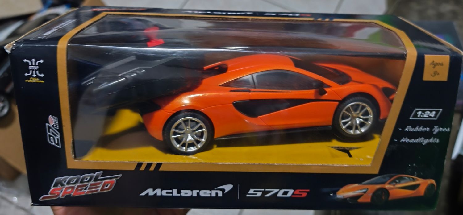 SJ6 McLaren 570S 1/24 Kool Speed Carro a Control Remoto
