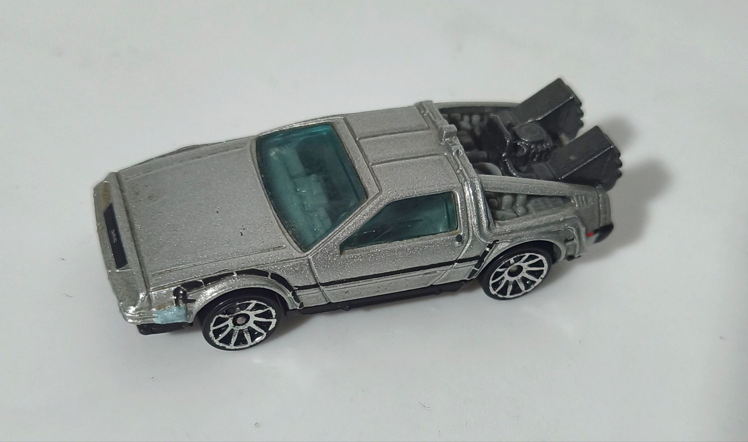 SJ1 Back to The Future Hot Wheels Delorean Time Machine