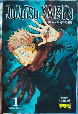 SJ1 Jujutsu Kaisen Manga Volumen 1 Español Norma