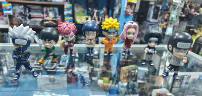 SJ6 Set de Figuras Naruto Burger King SJ6 Set de Figuras Naruto Burger King