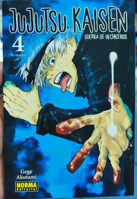 SJ6 Jujutsu Kaisen Manga Volumen 4 Español Norma