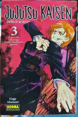 SJ6 Jujutsu Kaisen Manga Volumen 3 Español Norma