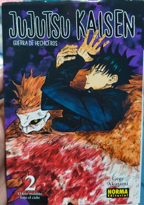 SJ6 Jujutsu Kaisen Manga Volumen 2 Español Norma