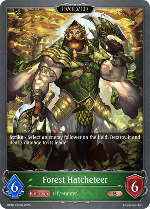 Forest Hatcheteer (Evolved) - BP12: Worldreaver’s Descent (BP12) BP12: Worldreaver’s Descent