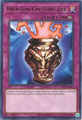 Dragon Capture Jar - Legend of Blue Eyes White Dragon (25th Anniversary Edition) (LOB-EN) Rare