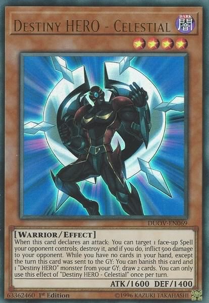 Destiny HERO - Celestial - Duel Overload (DUOV) Ultra Rare