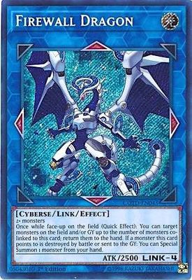 SJF Firewall Dragon - Code of the Duelist (COTD) Secret Rare
