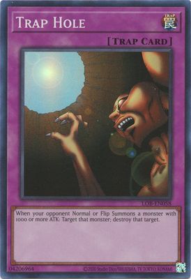 SJF Trap Hole - Legend of Blue Eyes White Dragon (25th Anniversary Edition) (LOB-EN) Super Rare
