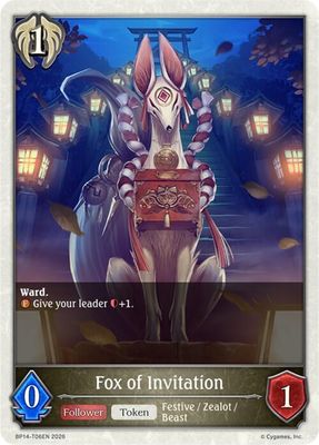 Fox of Invitation - BP14: Banquet of Dreams (BP14) BP14: Banquet of Dreams