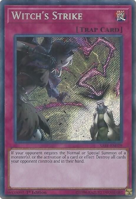SJF Witch's Strike - Savage Strike (SAST) Secret Rare