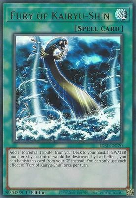 Fury of Kairyu-Shin - Legendary Duelists: Season 1 (LDS1) Ultra Rare