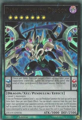 Dark Anthelion Dragon - Duel Overload (DUOV) Ultra Rare