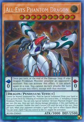 All-Eyes Phantom Dragon - Battles of Legend: Hero's Revenge (BLHR) Secret Rare