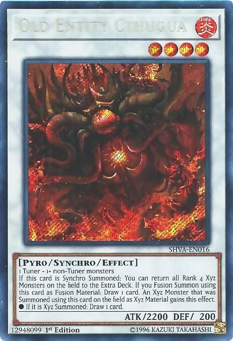 Old Entity Cthugua - Shadows in Valhalla (SHVA) Secret Rare