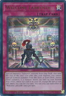 SJF Welcome Labrynth - Tactical Masters (TAMA) Ultra Rare