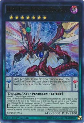 Odd-Eyes Raging Dragon - 2017 Mega-Tins Mega Pack (MP17) Ultra Rare