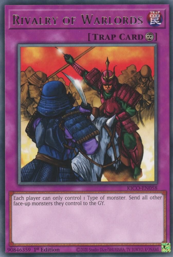 Rivalry of Warlords - King's Court (KICO) Rare