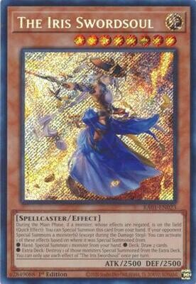 The Iris Swordsoul - RA01-EN023 - Secret Rare 25th Anniversary Rarity Collection Singles