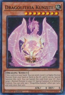 Dragolithia Kunzite - Alliance Insight (ALIN) Super Rare
