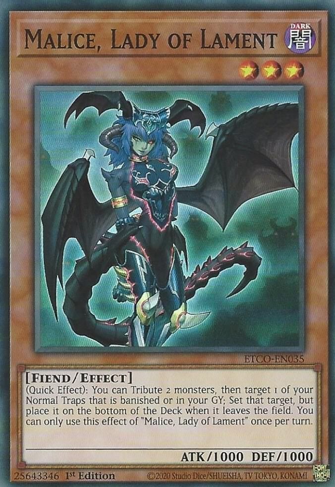 Malice, Lady of Lament - Eternity Code (ETCO) Super Rare