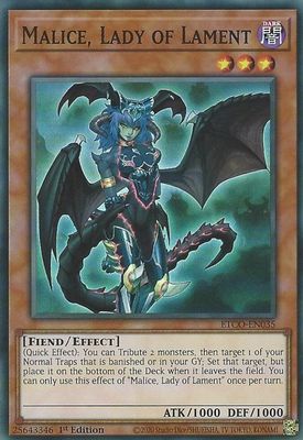 Malice, Lady of Lament - Eternity Code (ETCO) Super Rare