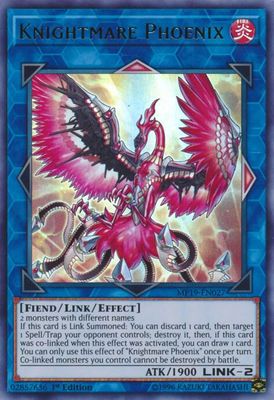 Knightmare Phoenix - 2019 Gold Sarcophagus Tin Mega Pack (MP19) Ultra Rare