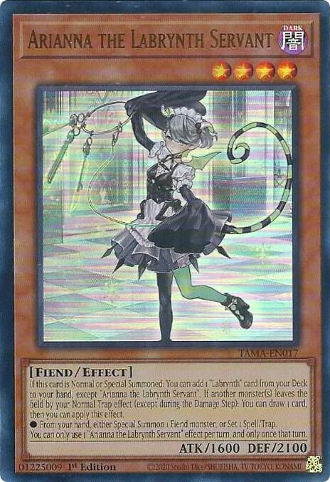 SJF Arianna the Labrynth Servant - Tactical Masters (TAMA) Ultra Rare