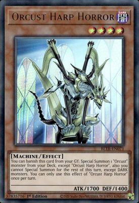 Orcust Harp Horror - Battles of Legend: Terminal Revenge (BLTR) Ultra Rare