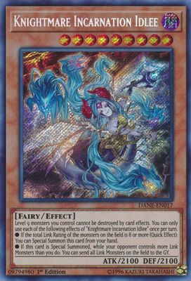Knightmare Incarnation Idlee - Dark Neostorm (DANE) Secret Rare