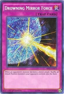 Drowning Mirror Force - Shining Victories (SHVI) Secret Rare