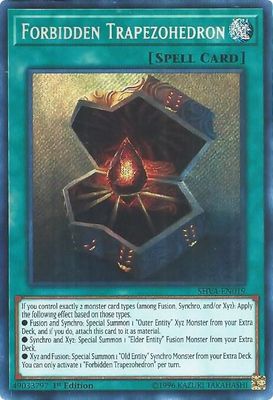 Forbidden Trapezohedron - Shadows in Valhalla (SHVA) Secret Rare