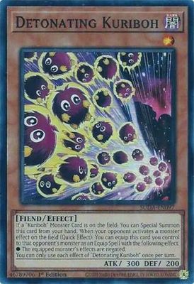 Detonating Kuriboh - SUDA-EN097 - Super Rare 1st Edition Supreme Darkness 1st Edition Singles