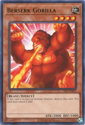Berserk Gorilla - Invasion of Chaos (25th Anniversary Edition) (IOC-EN) Rare