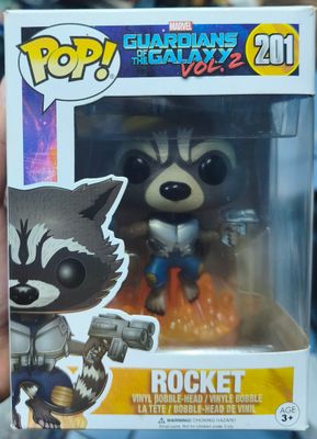 SJ3 Rocket Figura Funko Pop 201 Guardianes de la galaxia