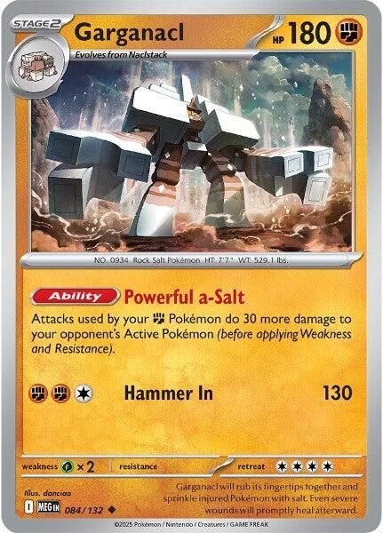 Garganacl - 084/132 - ME01: Mega Evolution (MEG)