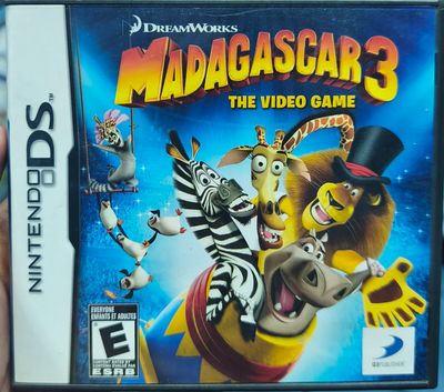 SJ2 Madagascar 3 Nintendo DS Usado Completo