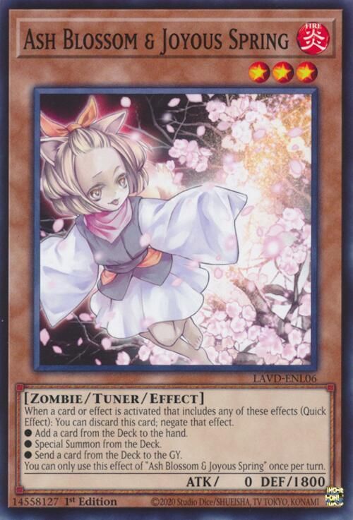 Ash Blossom &amp; Joyous Spring (LAVD-ENL06) - Legendary Arc-V Decks (LAVD) Common