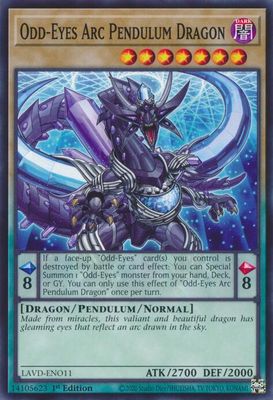 Odd-Eyes Arc Pendulum Dragon - Legendary Arc-V Decks (LAVD) Common