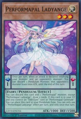 Performapal Ladyange - Legendary Arc-V Decks (LAVD) Common