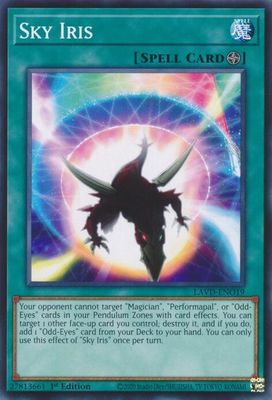 Sky Iris - Legendary Arc-V Decks (LAVD) Common