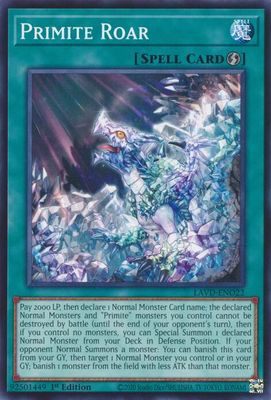 Primite Roar - Legendary Arc-V Decks (LAVD) Common