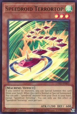 Speedroid Terrortop (UR) - Legendary Arc-V Decks (LVD) Ultra Rare